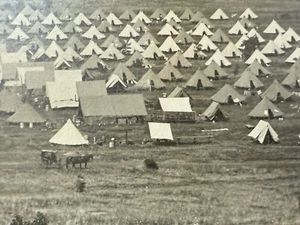 1911 Panoramic Photo Fort Drum. Antique Vintage Photograph 10 x 70 - Picture 1 of 10