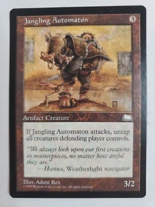 MTG Magic The Gathering Card Jangling Automaton Artifact Creature Weatherlight  - Picture 1 of 2