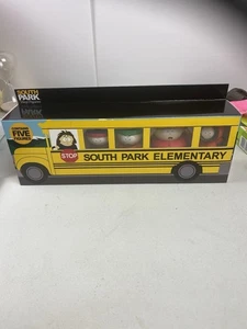 SOUTH PARK VINYL FIGURES 5 PACK SCHOOL BUS BOX  BRAND NEW SEALED - Picture 1 of 2