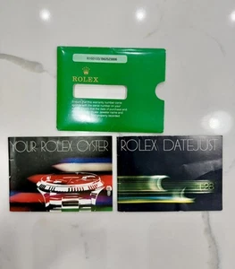 Original Rolex Your Oyster Datejust 16013 Booklet Set 1981 ENG - Picture 1 of 5