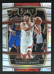 Tarjeta Panini Select Alperen Sengun #19 2021-22 Houston Rockets RC Silver Prizms - Imagen 1 de 2