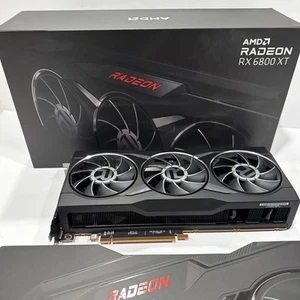 AMD Radeon RX 6800 XT 16GB Graphics Card Black Edition ☆Original Box Excellent☆ - Picture 1 of 22