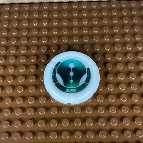 LEGO Bionicle Kanoka Disk 225 Ga-Metru Glow in Dark Part 32171pb075 Vahki 8615