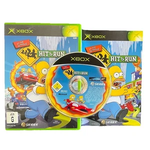 The Simpsons: Hit & Run Black Label (Xbox Original) Complete Manual + FREE POST - Picture 1 of 4