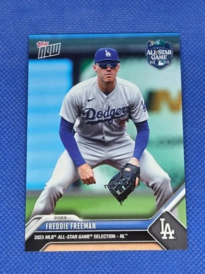 2023 Topps Now FREDDIE FREEMAN All Star Game card LOS ANGELES DODGERS - Image 1 of 2