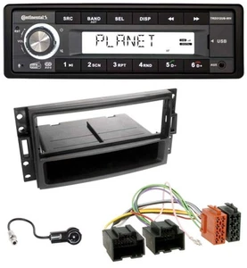 Continental USB 1DIN AUX DAB MP3 Autoradio für Chevrolet Corvette Uplander 05-13 - Bild 1 von 10