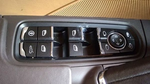 Driver Front Door Switch Driver's Opt I7Y1 Fits 11-12 PORSCHE CAYENNE 739492 - Picture 1 of 8
