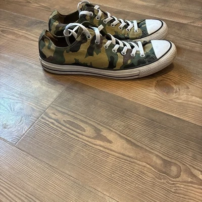 Converse Chuck Taylor All Star 11.5 Low Top Camouflage Sneakers - Image 1 of 4