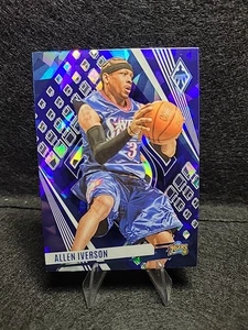 Panini Phoenix 2023-24 - Allen Iverson #8 Blue Ice Philadelphia 76ers 🏀🏀 - Imagen 1 de 2