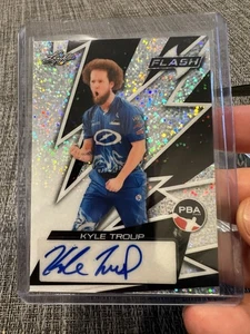 2025 Leaf Eclectic PBA - Kyle Troup - Optichrome Flash Refractor Auto #d 1/10 - Picture 1 of 2
