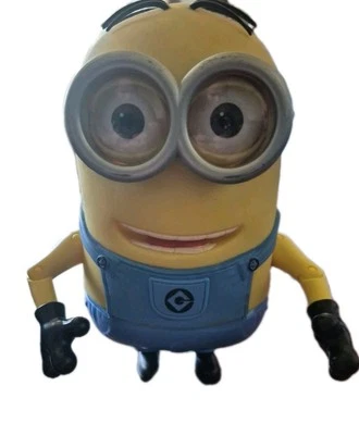 Figura de acción Despicable Me Minion Dave Talking Laughing 8" Thinkway Toys Works Foto 1 de 3