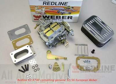 Weber Carb Kit Toyota Corolla Tercel 2TC 3TC 3A 4A K740 Genuine European Weber - Image 1 of 4