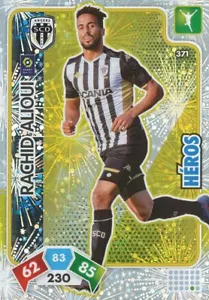 371 RACHID ALIOUI # HEROES SCO.ANGERS CARD CARD ADRENALYN FOOT 2021 PANINI - Picture 1 of 1