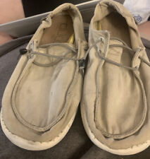 Womens Size 8 Wendy Hey Dude Gray Slip On Shoes ~ Pre-Owned