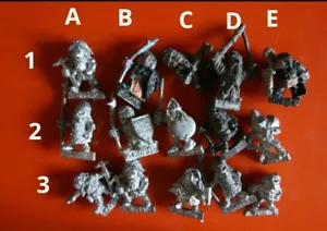 15x C11 Gnome warriors wizards citadel GW games workshop gnomes halflings slotta - Picture 1 of 2