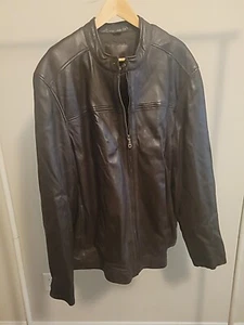 Merona Leather Coat Mens XXL - Picture 1 of 5