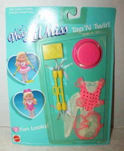 VTG 1988 Mattel Wee Lil' Little Miss Tap N Twirl Outfit Only MOC - Picture 1 of 4