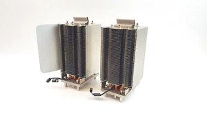 Paire de dissipateurs Apple MAC Pro A1186 593-0635 03 A HEATSINK OEM - Photo 1/5