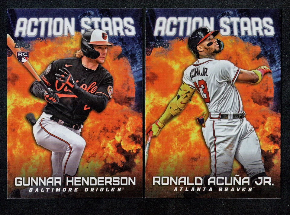 2023 Topps Update Series Action Stars Inserts #AS1-30 Finish Your Set,U Pick - Image 1 of 1
