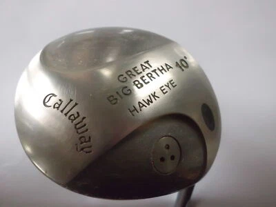 PRE~LOVED CALLAWAY GREAT BIG BERTHA HAWK EYE DRIVER ~ 10' LOFT ~ REGULAR  FLEX - Image 1 of 4