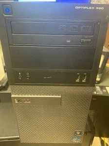 Dell Computer Optiplex 390 Core i3-2120 3.30Ghz 4Gb Ram 250Gb Windows 10 Pro - Picture 1 of 6