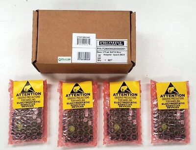 Promise VTSATAMUX4P SATA 1 Set AA-Mux Adapter 1x SATA 2x SATA 4 Pack in One Box - Image 1 of 2