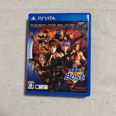 PSVITA DEAD OR ALIVE 5 PLUS JAPAN USED - Image 1 of 3