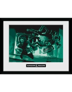 D&D  DUNGEONS & DRAGONS BEHOLDER COLLECTOR PRINT - Imagen 1 de 1