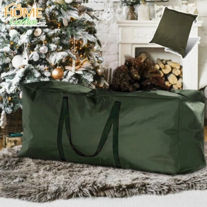 Christmas Tree Storage Bag Ornaments Box Container Up to 9ft Holiday Heavy Duty - Picture 1 of 9