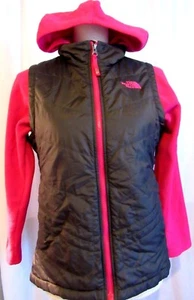 THE NORTH FACE MÄDCHEN SCHWARZE GESTEPPTE HOODIE JACKE GRÖSSE 14-16 - Bild 1 von 9