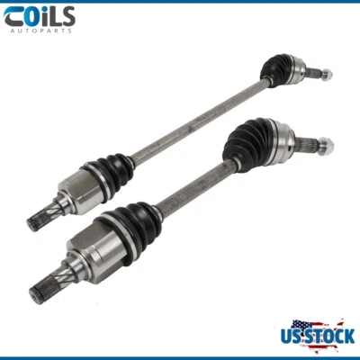 Auto CVT Trans Pair Front CV Axle Shaft for Mitsubishi Lancer L4 2.4L 2009-2017 - Image 1 of 4
