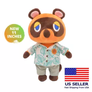 Nuovo Animal Crossing Tom Nook peluche pupazzo peluche morbido 11 pollici - Foto 1 di 5