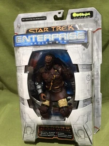 New Star Trek Enterprise Broken Bow Klingon Klaang 2002 Art Asylum - Picture 1 of 7