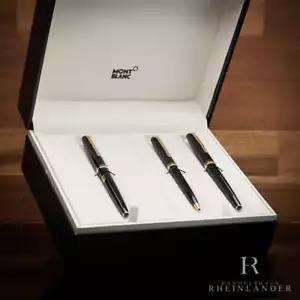 Montblanc Generation Line Set Füllfederhalter Rollerball Kugelschreiber Black - Bild 1 von 5