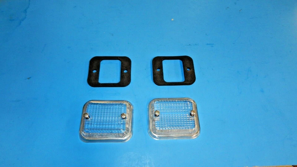 Nuevo par de lentes y juntas de luz inversa Lucas Jaguar XKE E-Type 1969-1974 Foto 1 de 1