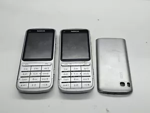 Nokia C3-01.5 - Silver Mobile Phone Faulty No Battery - Picture 1 of 6