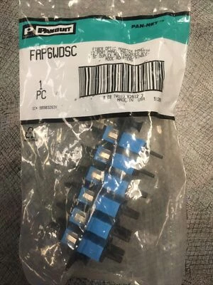 PANDUIT FAP6WDSC FIBER OPTIC ADAPTER PANEL 12 PORT PANEL - Image 1 of 3
