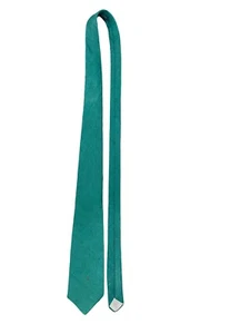 YSL Yves Saint Laurent Neck Tie Monogram Logo Green One Size - Picture 1 of 4