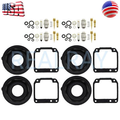  For YAMAHA XJ550 1981-1983 XJ 550 Maxim Carburetor Repair Kit diaphragm Vacuum - Image 1 of 4