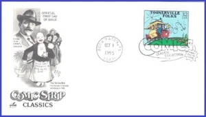 USA4 #3000g U/A ARTCRAFT FDC   Comic Strip Classics - Tonnerville Folks - Picture 1 of 1