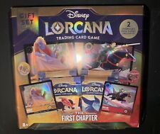 Disney Lorcana TCG First Chapter Gift Set Sealed Box 4 Sealed Packs *FIRST PRINT