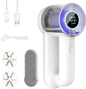 Levapelucchi Elettrico 2 in 1 Portatile Togli Pelucchi Elettrico Spazzola anti P - Foto 1 di 12