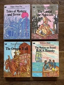 Lot of 4 Moby Books Illustrated Classic Editions Vintage Mini Paperback Books - Bild 1 von 7