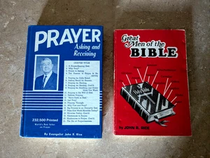 John R. Rice Book Lot of 2- FAST SHIPPING - Picture 1 of 1