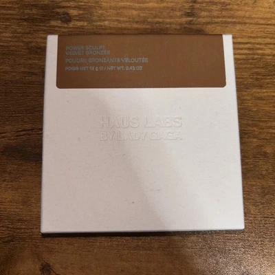 Haus Labs Lady Gaga Power Sculpt Medium Level 8 Velvet Bronzer NEW IN BOX !   - Image 1 of 2