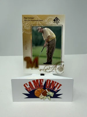 2002 Upper Deck Majors & Masters Paul Azinger Card #133 #'ed /100  ROC - Image 1 of 2
