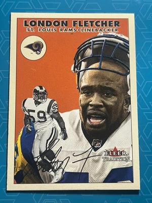 London Fletcher, LB - Fleer-Tradition / Skybox - Rams, 2000 - #58 (467) Foto 1 de 2