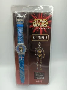 Hope Star Wars Episode 1 C-3PO Blau Sammleruhr 1999 Neu in OVP - Bild 1 von 8