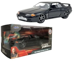 Fast and Furious 1989 Nissan Skyline GT-R R32 Diecast Vehicle 1:32 Scale - Picture 1 of 3