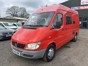 2005 Mercedes-benz Sprinter 314 fully converted camper van 78k miles bargain - Picture 1 of 22